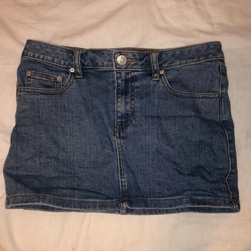 Denim skirt